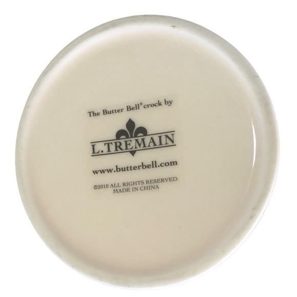 L. Tremain For Butterbell Crock French Provincial Cream Floral Vine Detail 2010 - Picture 7 of 7